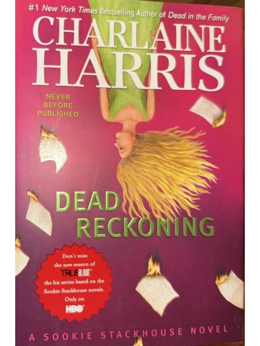 Dead Reckoning Charlaine Harris Signed First Edition Sookie Stackhouse Novel